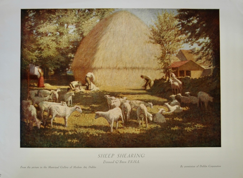 "Sheep Shearing" - 1930