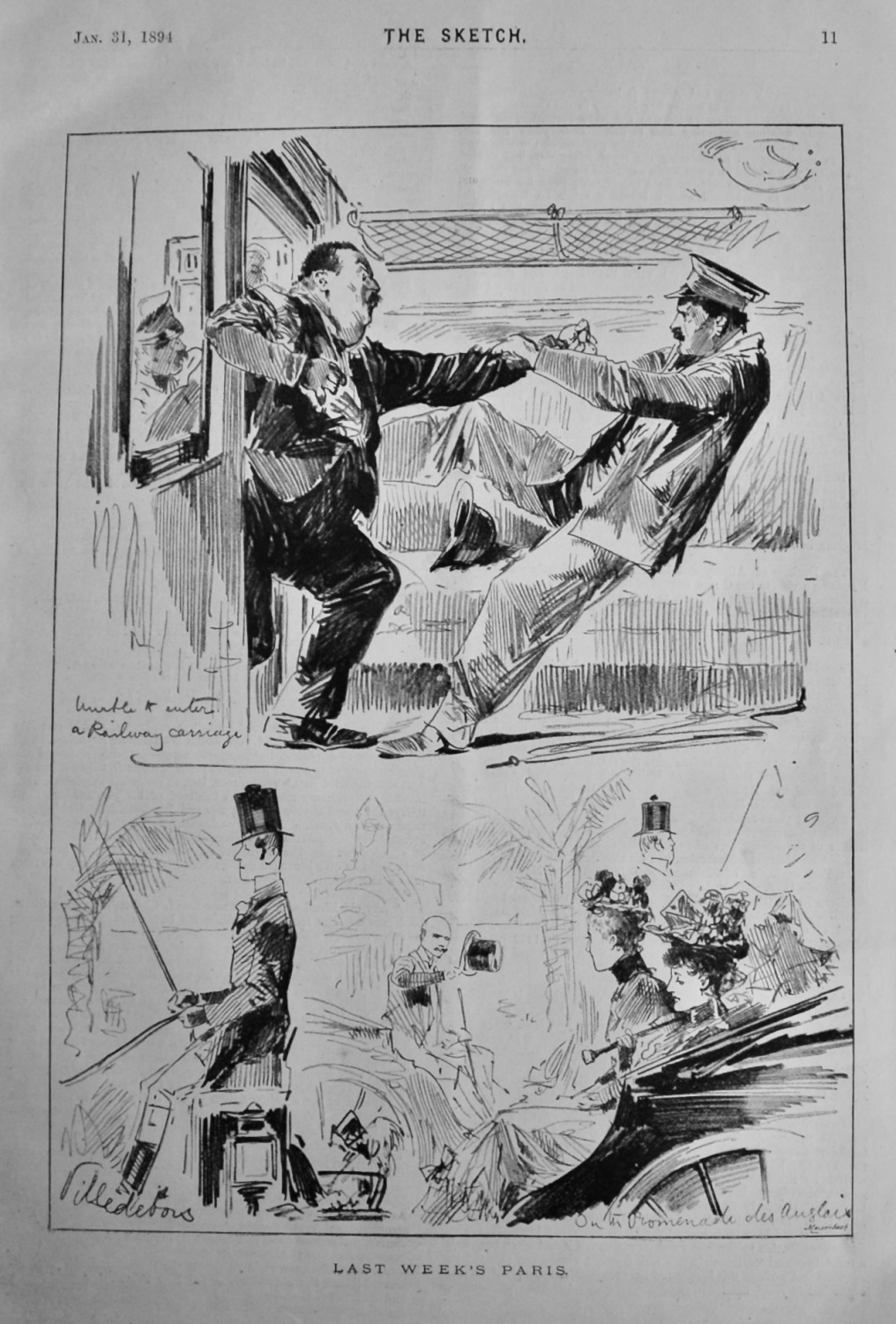 Last Week's Paris.  31st January 1894.