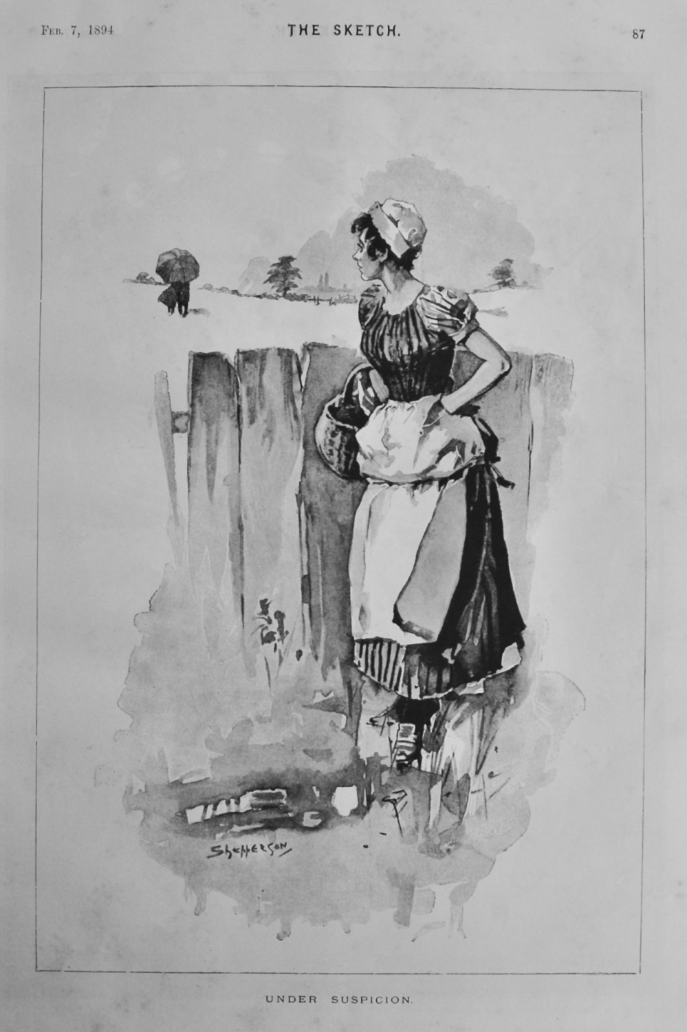 Under Suspicion.  1894.