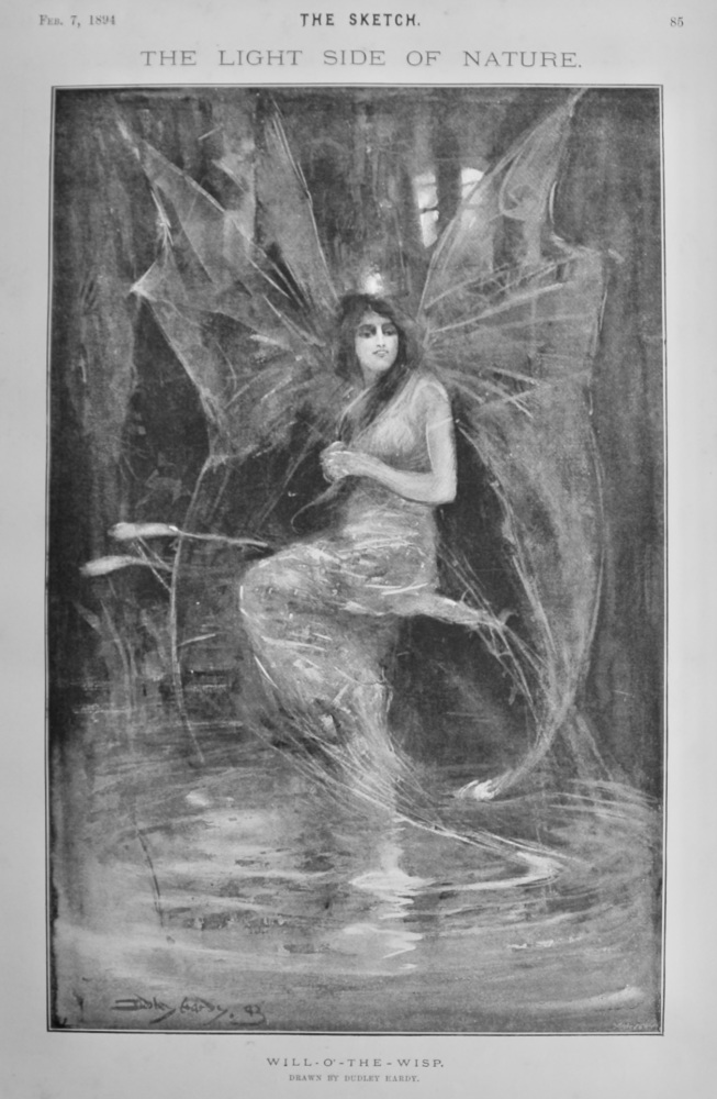 The Light Side of Nature. :  Will-O'-The-Wisp.  1894.