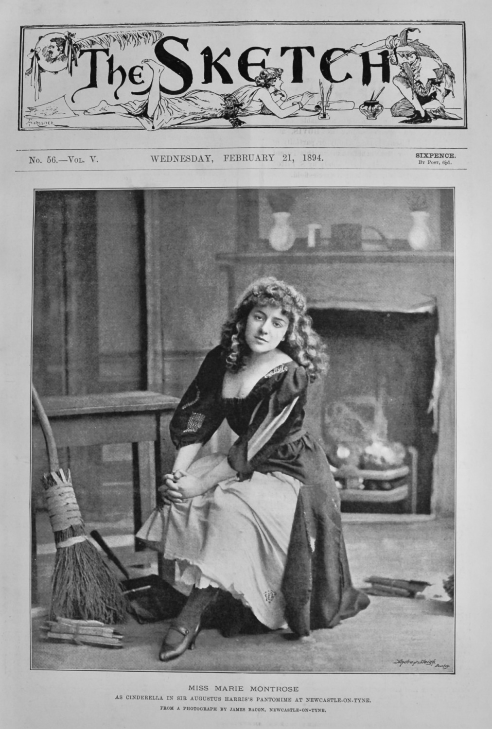 Miss Marie Montrose.  1894.