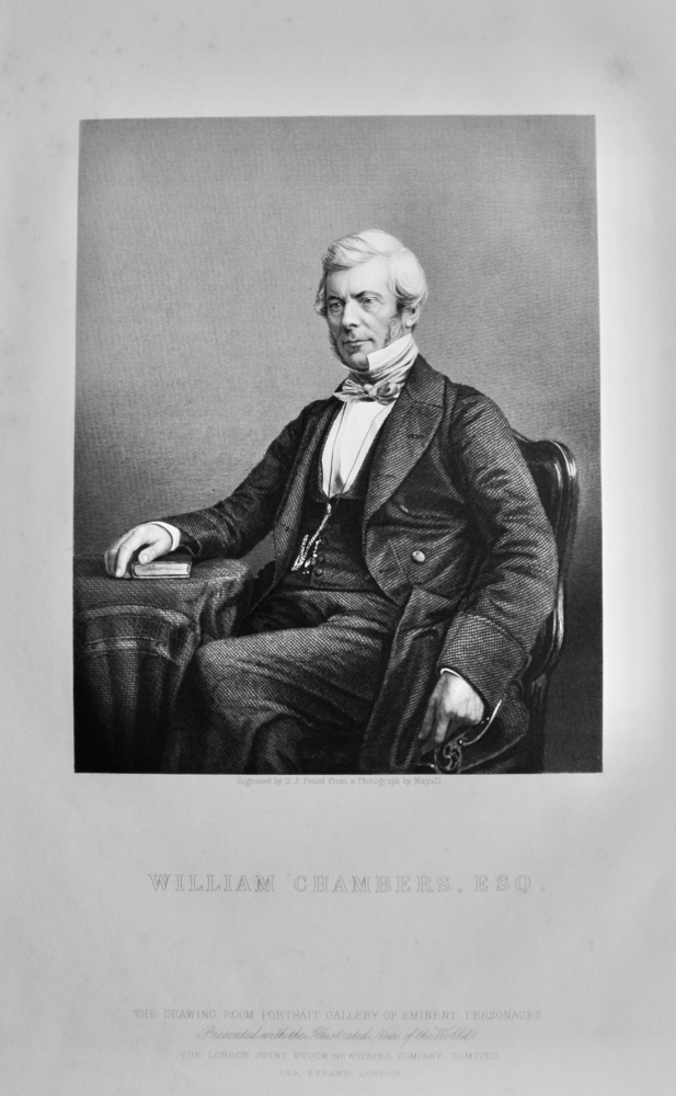William Chambers, Esq.  1860c.