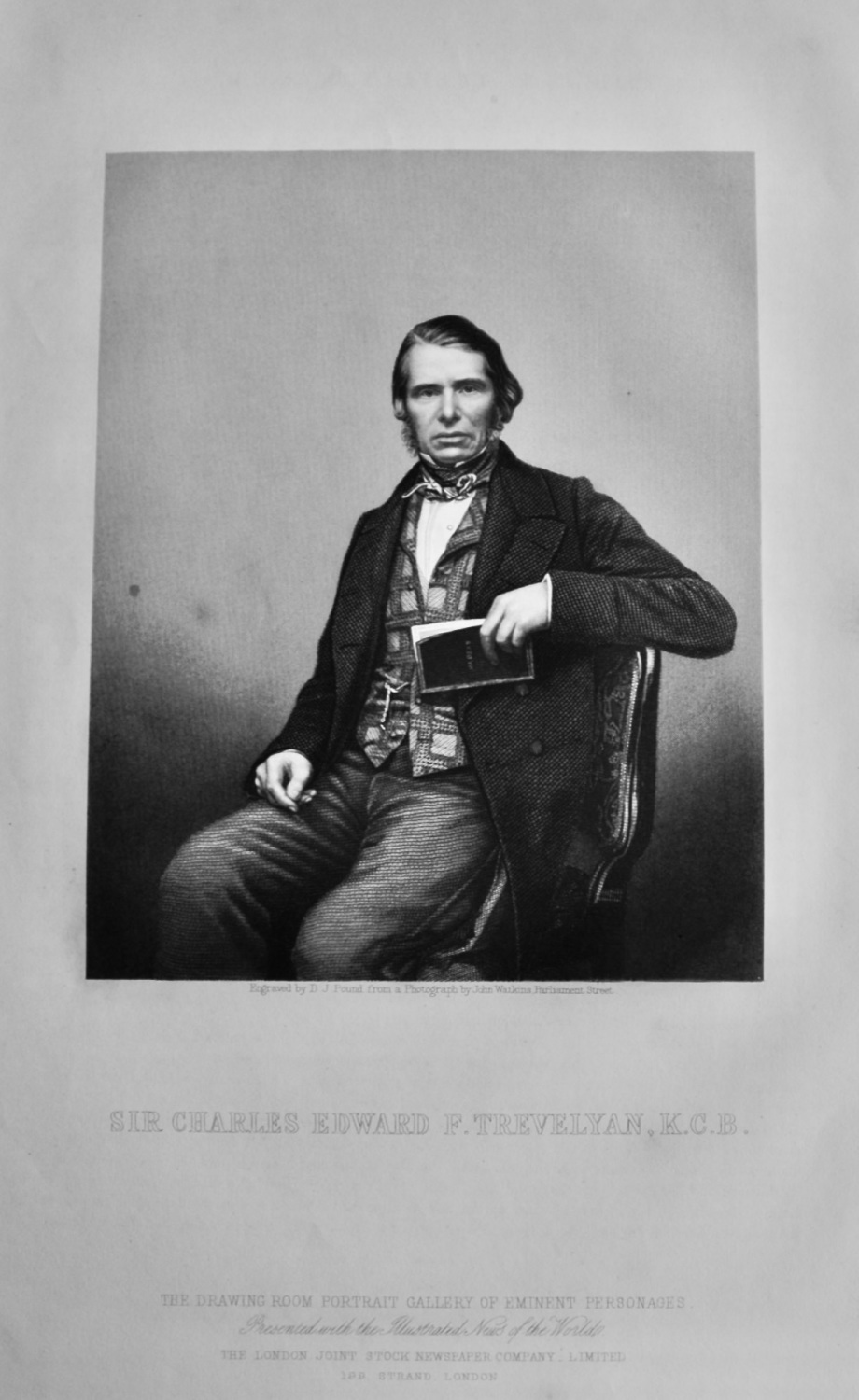 Sir Charles Edward F. Trevelyan, K.C.B.  1860c.
