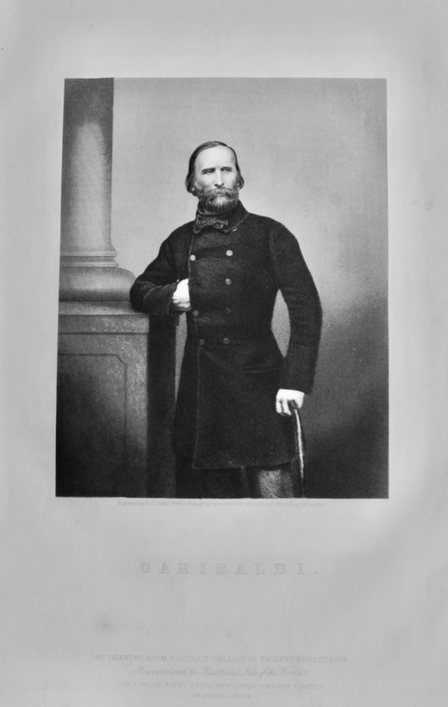 Giuseppe Garibaldi.  1860c.