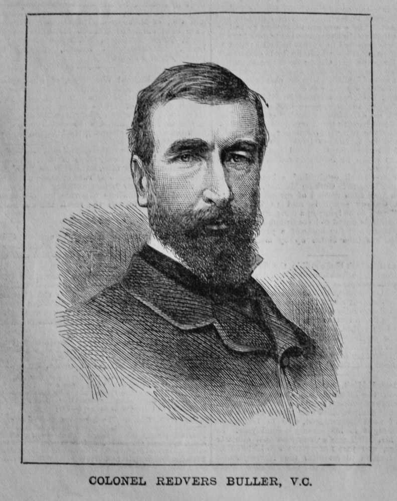 Colonel Redvers Buller, V.C.  1881.