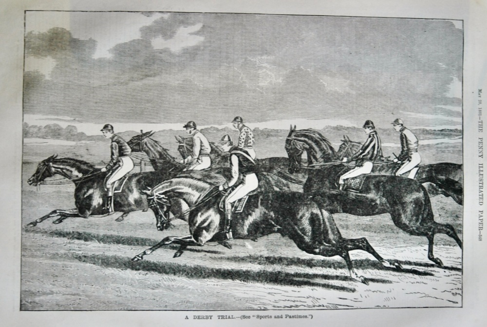 A Derby Trial.  1881.