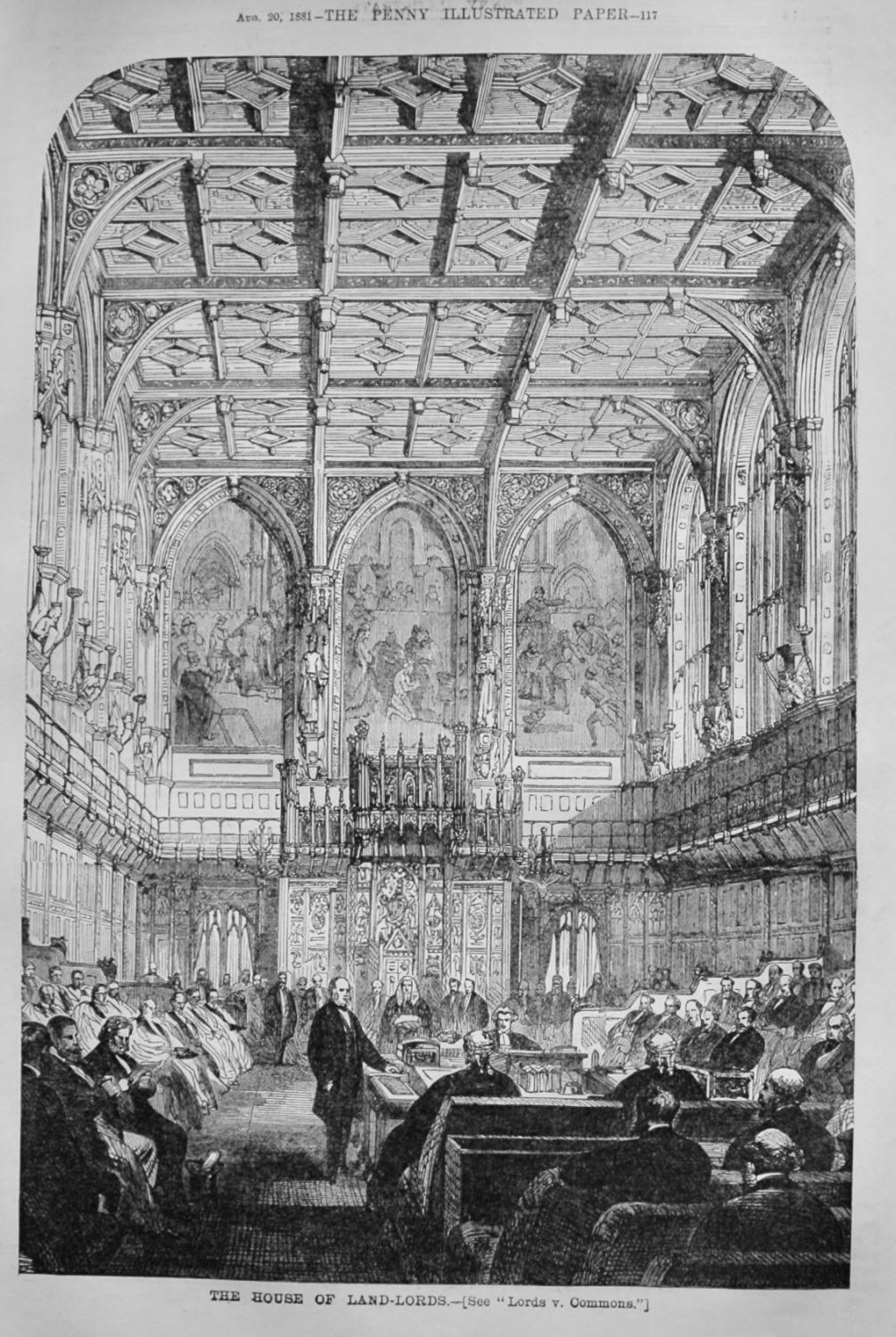 The House of Land-Lords.  1881.