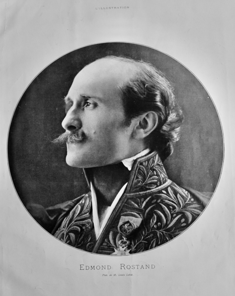 Edmond Rostand. (Dramatist)  1910.