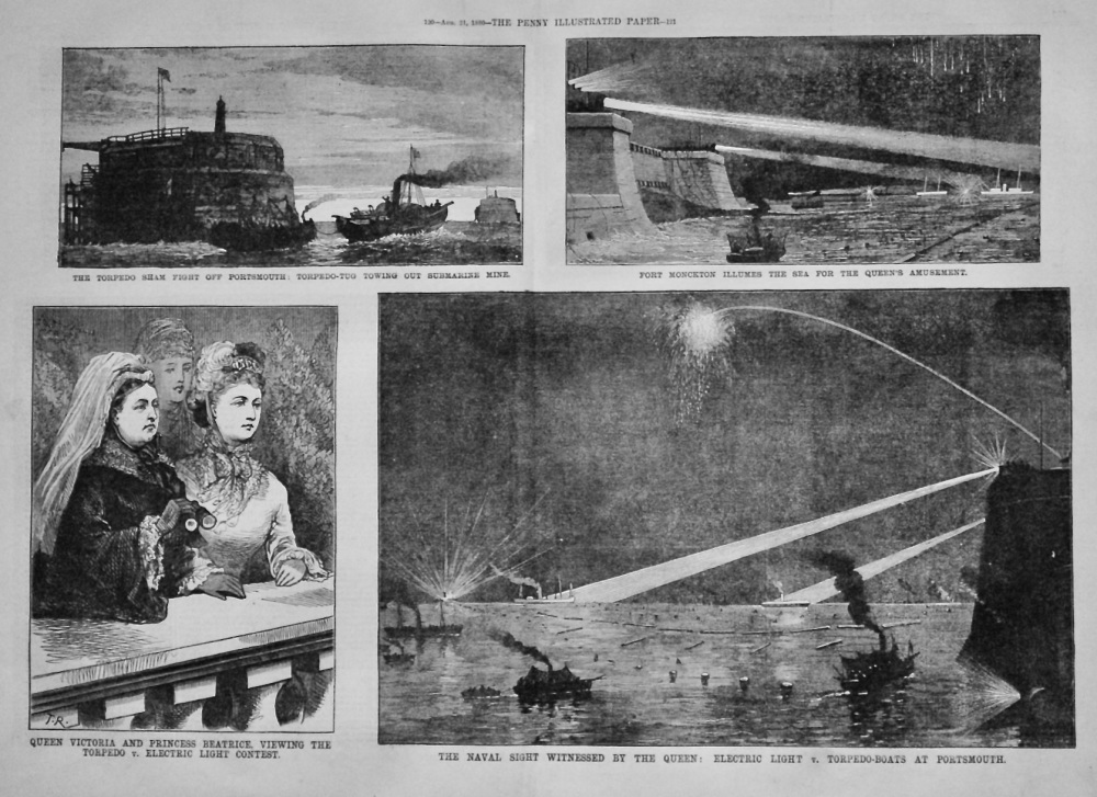 Torpedo Warfare Demonstration 1879.