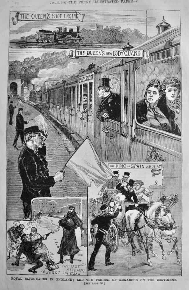 Royal Safeguards in England ;  and the Terror of Monarchs on the Continent.  1880.