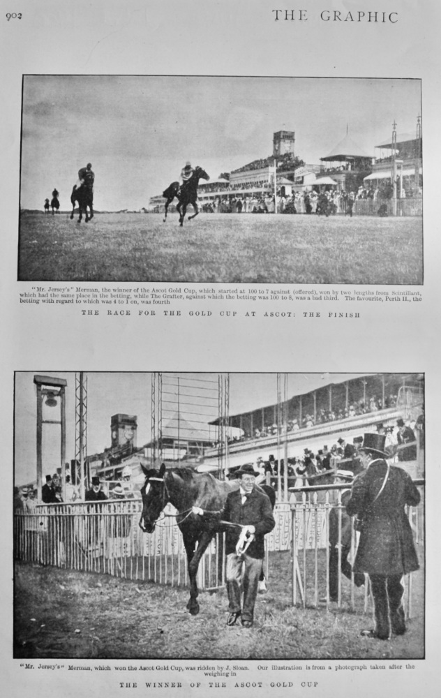 Ascot Gold Cup.  1900.