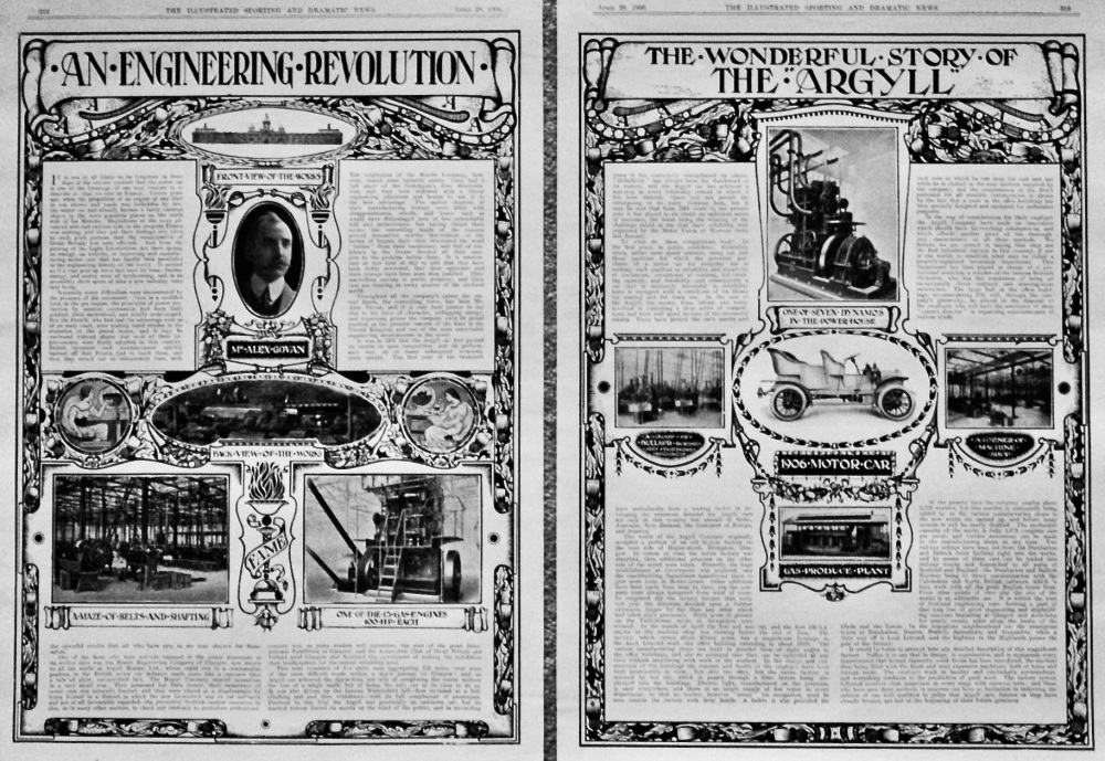 An Engineering Revolution. :  The Wonderful Story of The "Argyll."  1906.