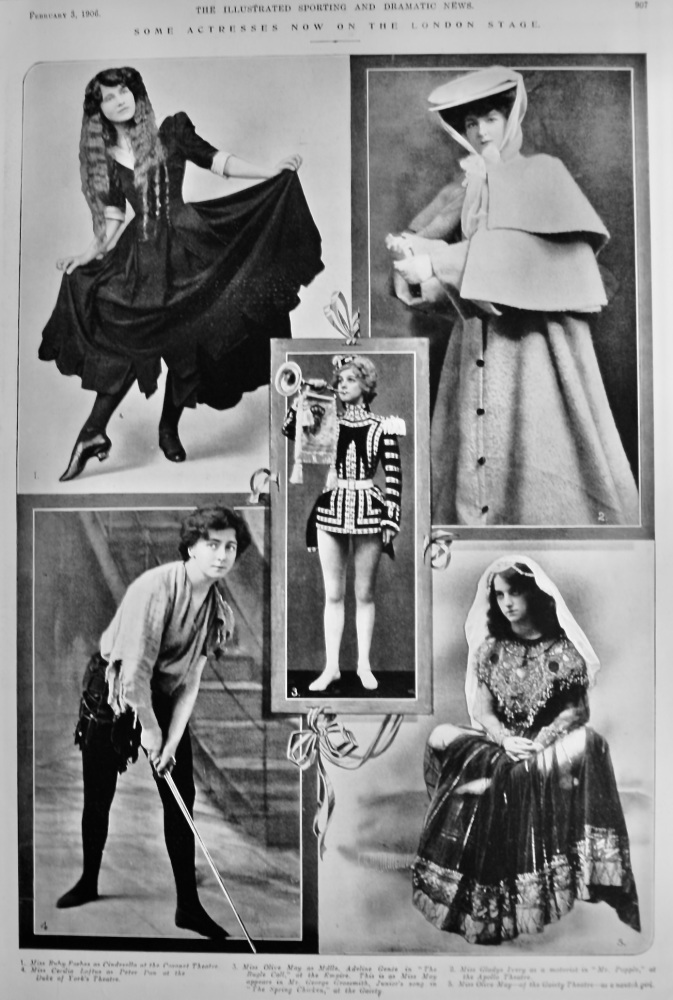 Some  Actresses  now on the  London Stage.  1906.