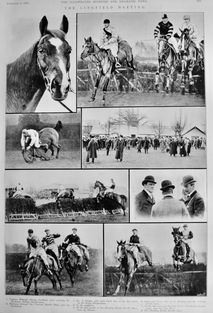 The Lingfield Meeting.  1906.