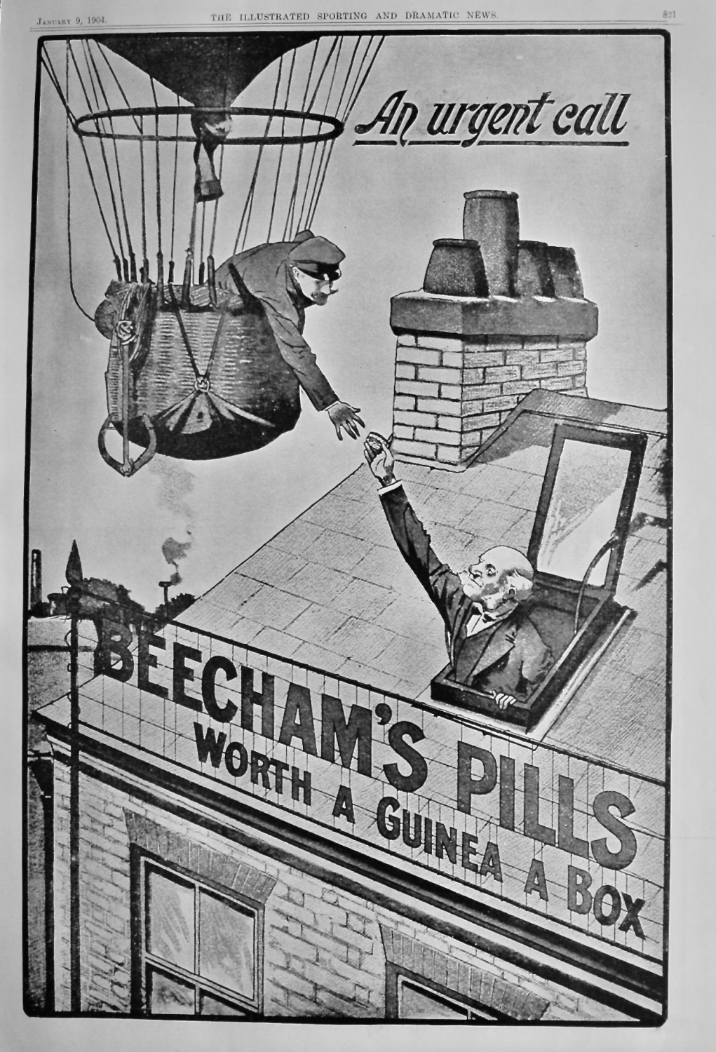 Beecham's Pills.  January 9th, 1904.