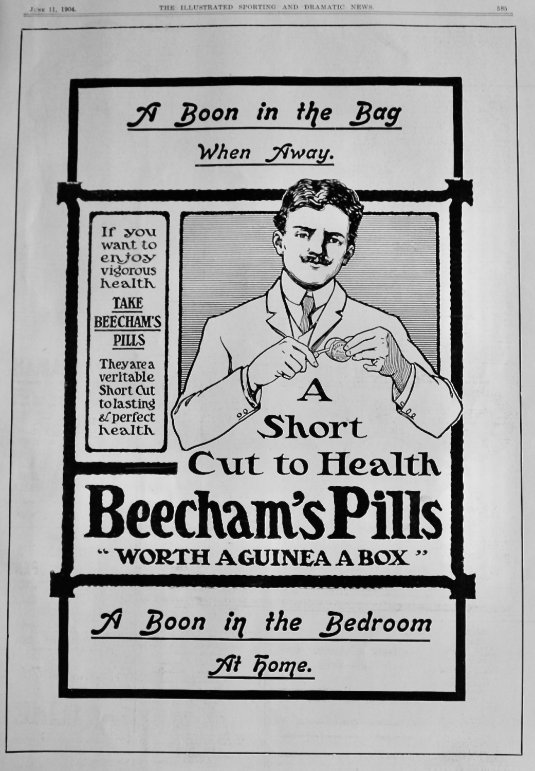 Beecham's Pills.  June 11th, 1904.