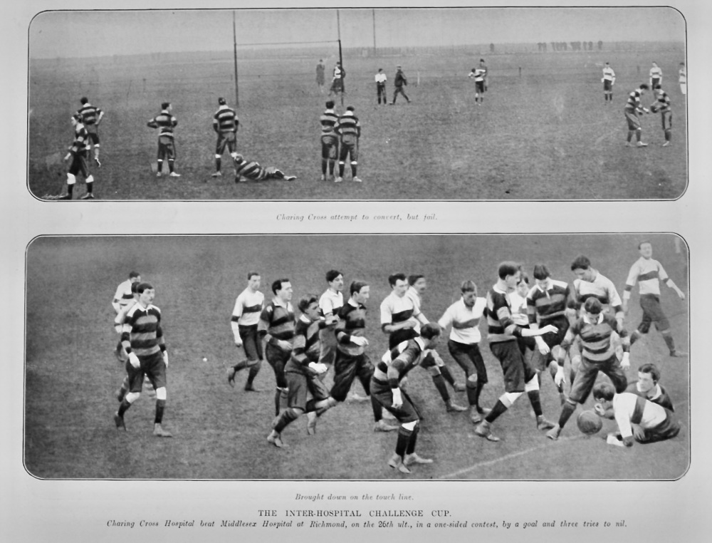 The Inter-Hospital Challenge Cup. 1904.  (Rugby)