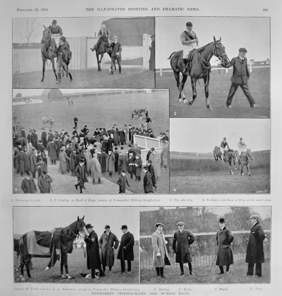 Newmarket Steeplechases and Hurdle Races. 1904.