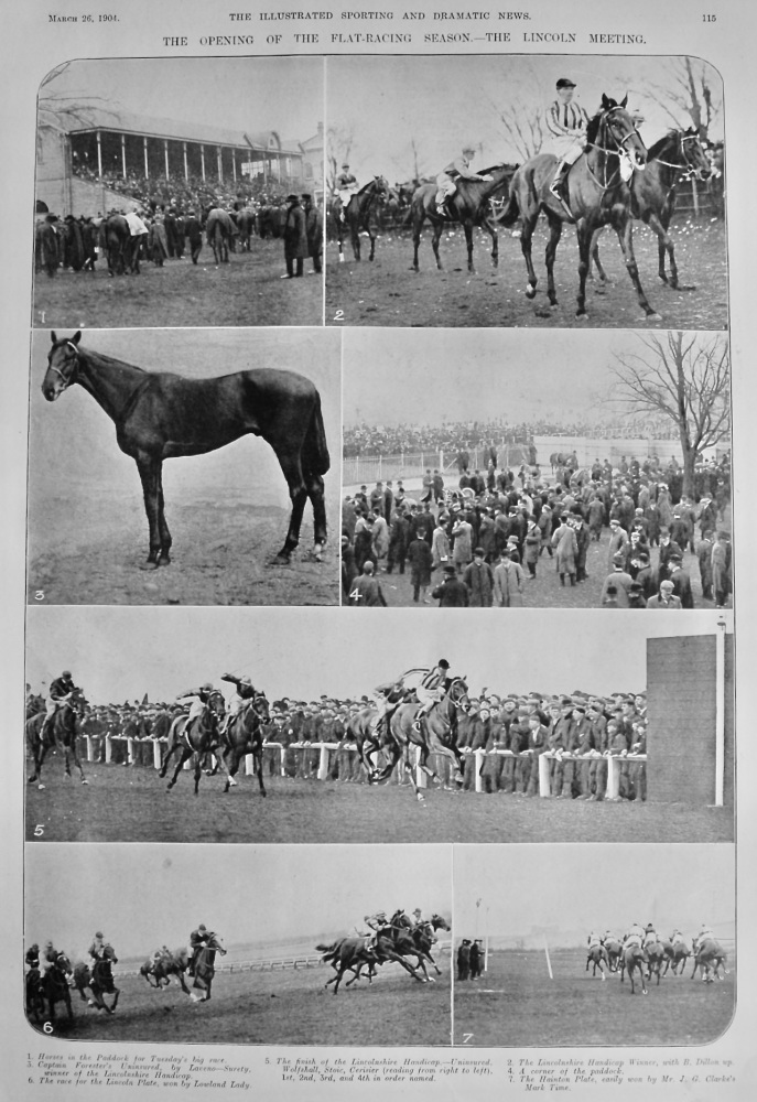 The Opening of the Flat-Racing Season.- The Lincoln Meeting.  1904.