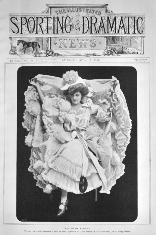 Miss Louise Raymond. 1904.