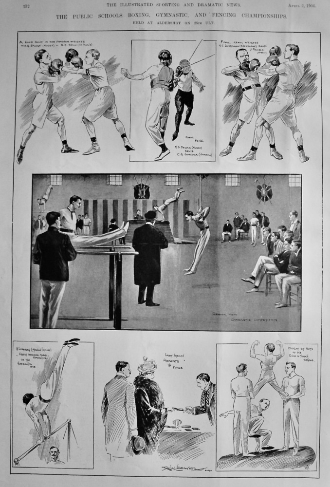 The Public Schools Boxing, Gymnastic and Fencing Championships. 1904.