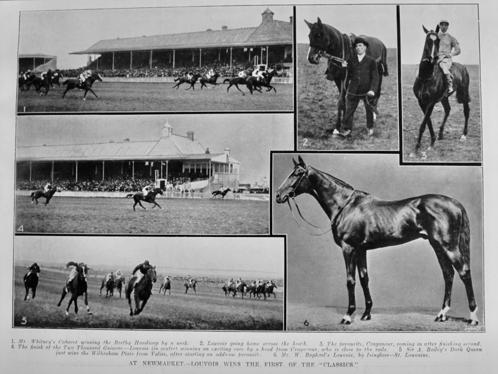 At Newmarket.- Louvois Wins the First of the 