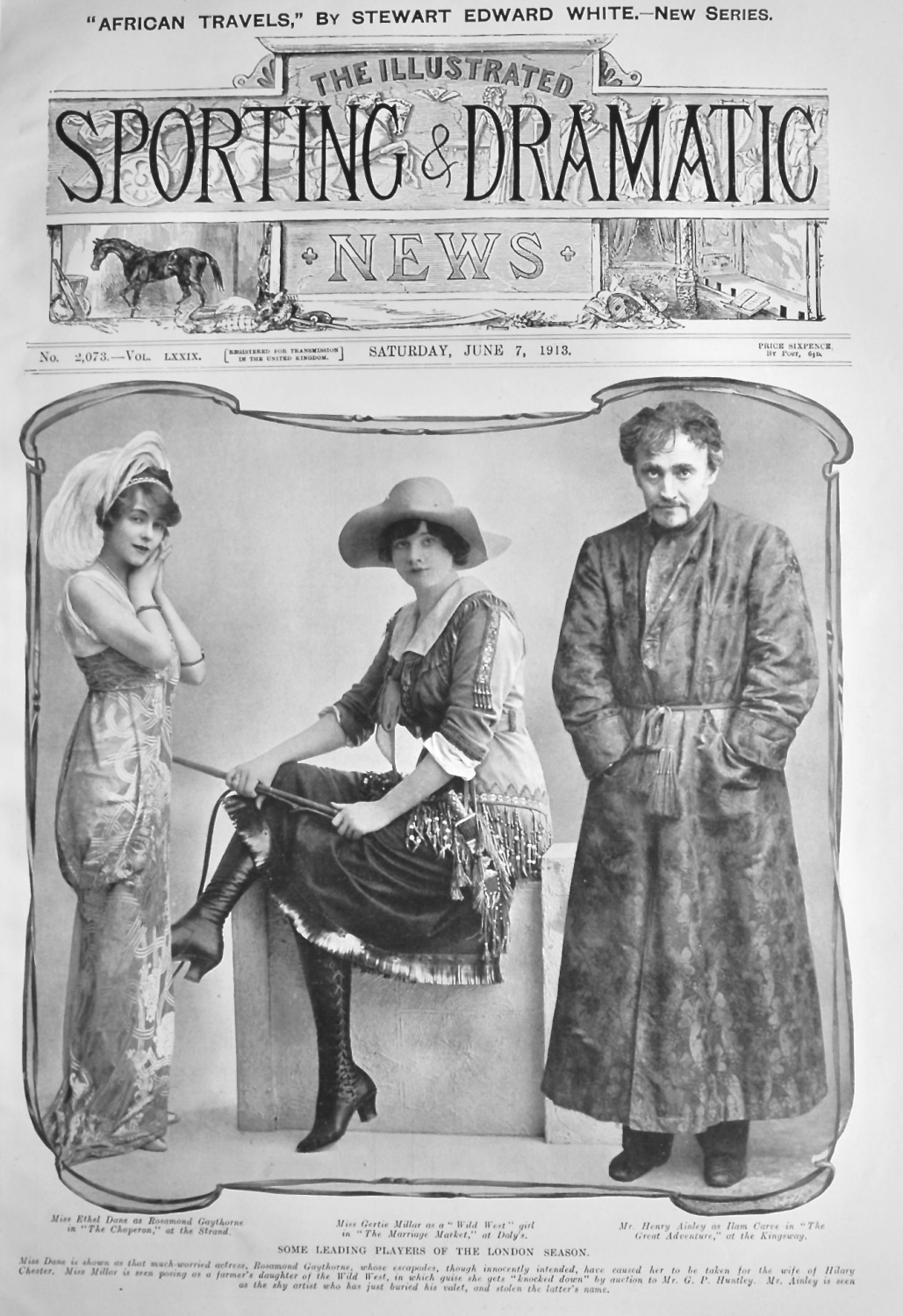 Some Leading Players of the London Season.  1913.