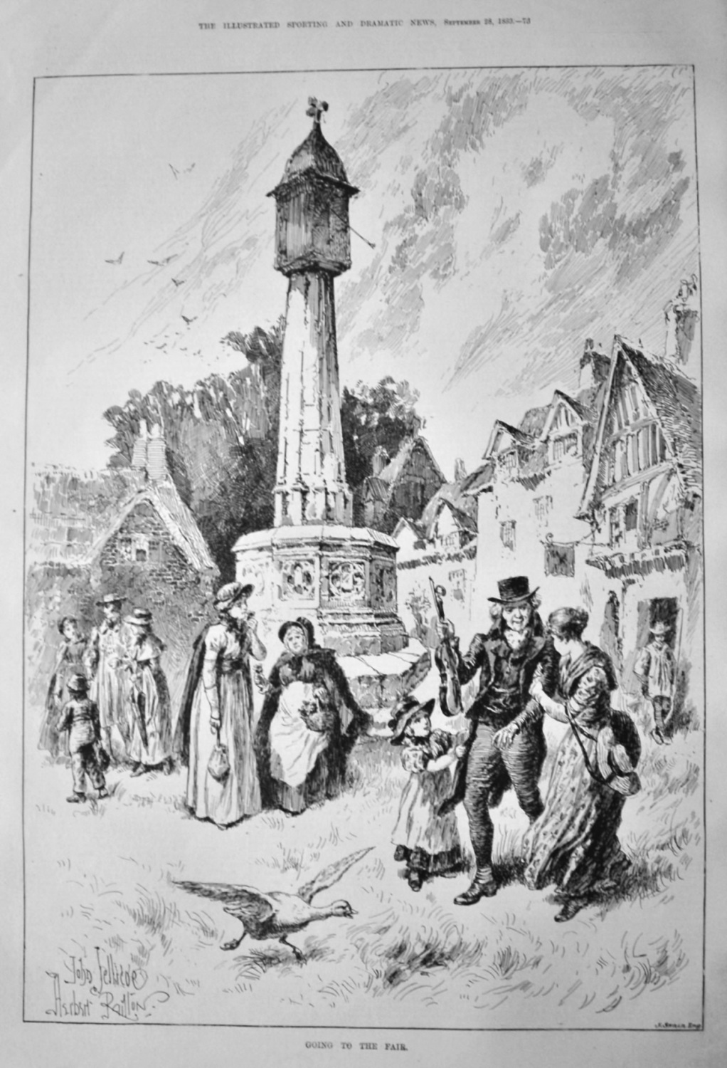 Going to the Fair.  1889.