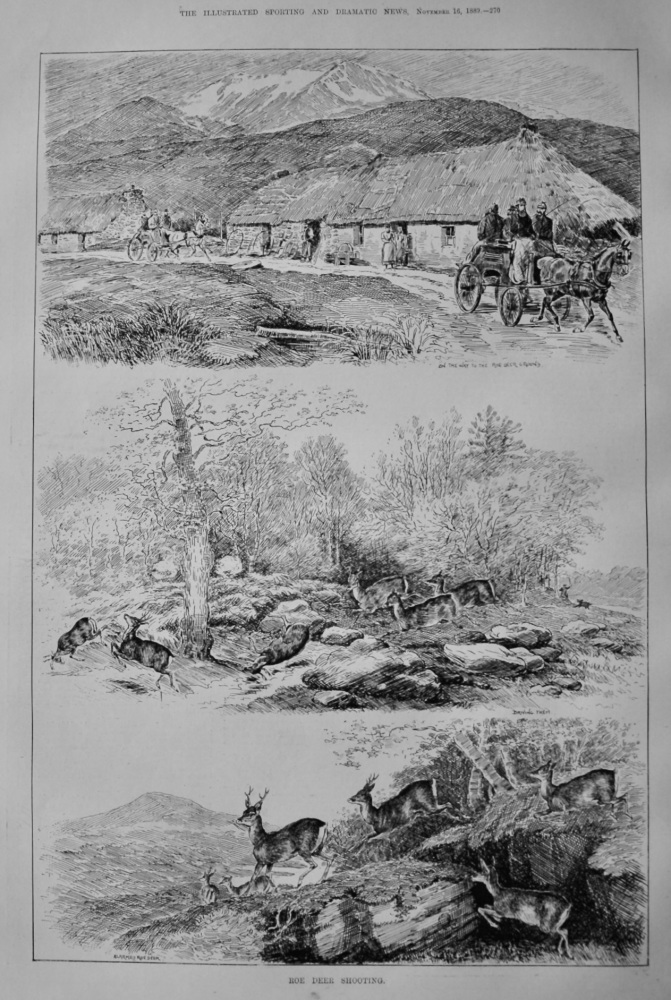 Roe Deer Shooting.  1889.