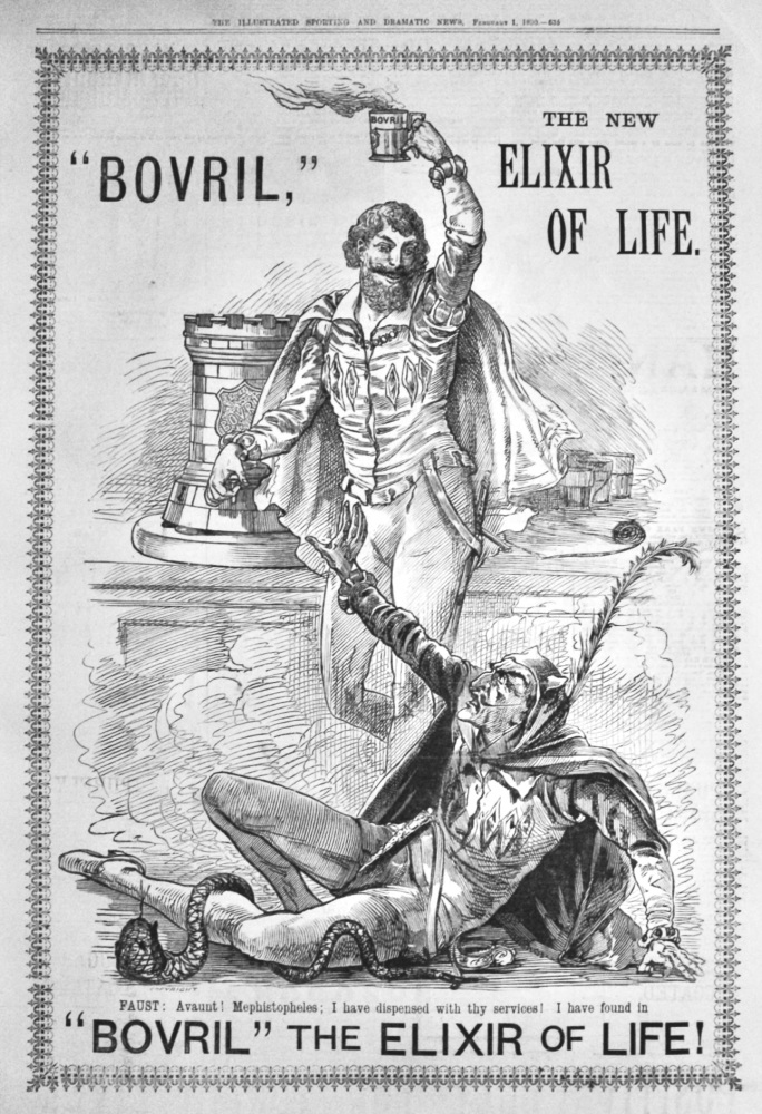 Bovril.  February 1st, 1890.