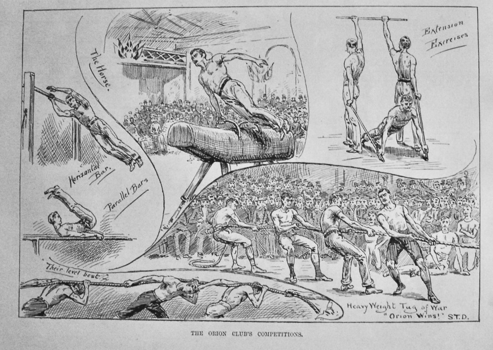 The Orion Club's Competitions.  1890.