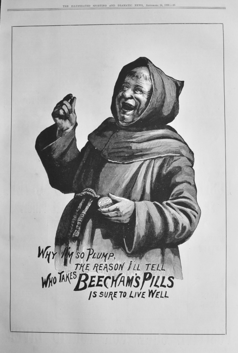 Beecham's Pills.  September 1889.