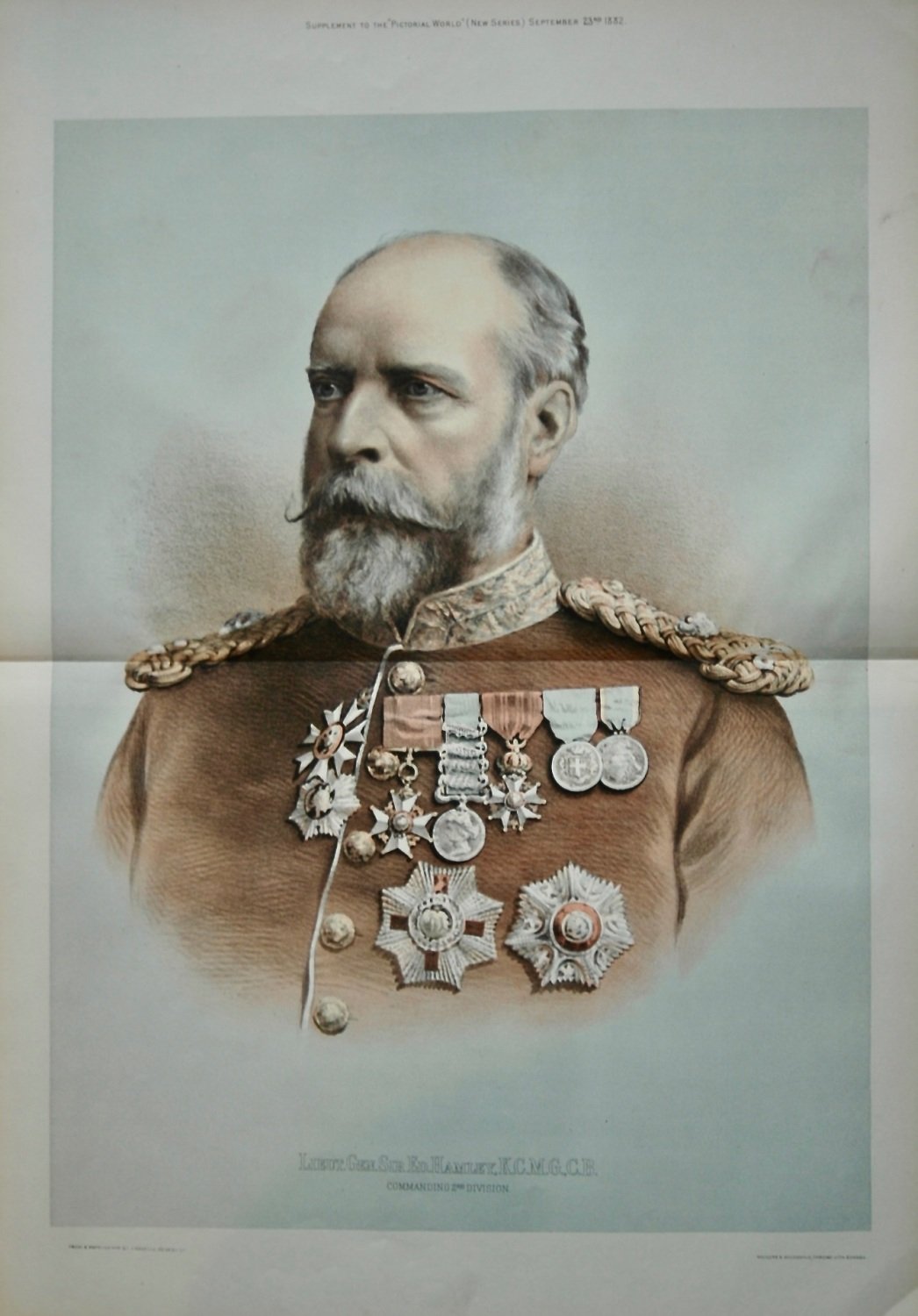 Lieut. Gen. Sir ED. Haley, K.C.M.G., C.B. : Commanding 2nd. Division.   188