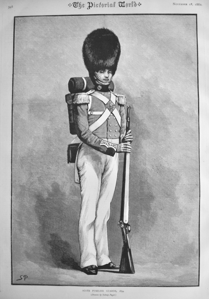 Scots Fusilier Guards,  1854.