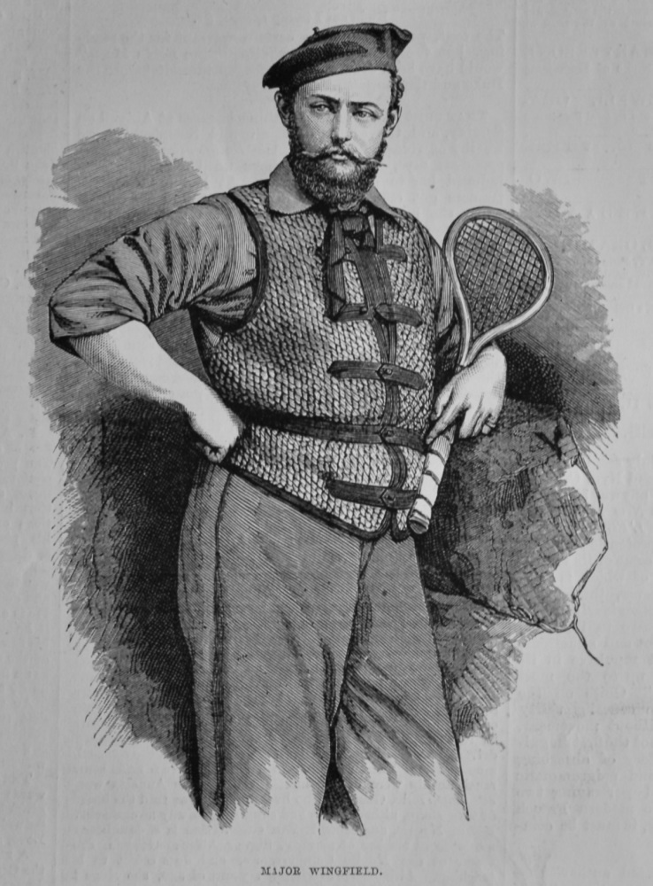 Major Wingfield. (Portrait).  1881.
