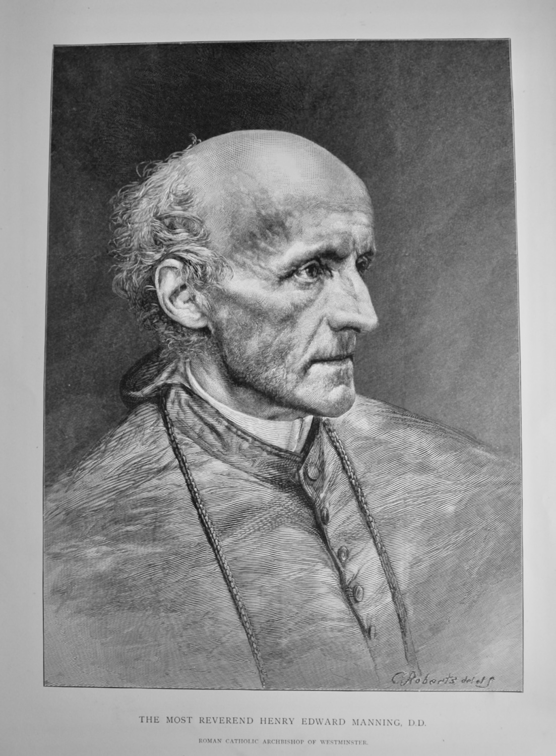 The Most Reverend Henry Edward Manning, D.D.  :  Roman Catholic Archbishop 
