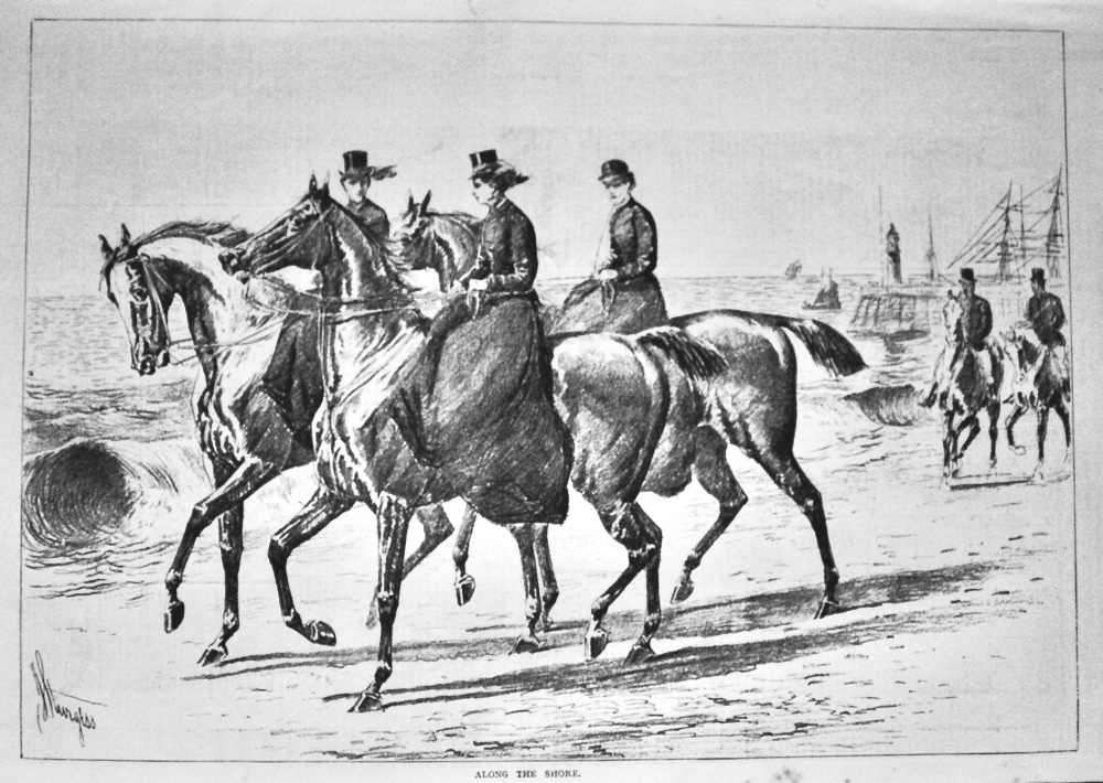 Along the Shore.  1878.