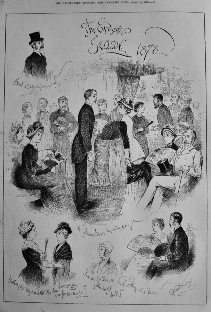 The End of the Season Dance.  1878.