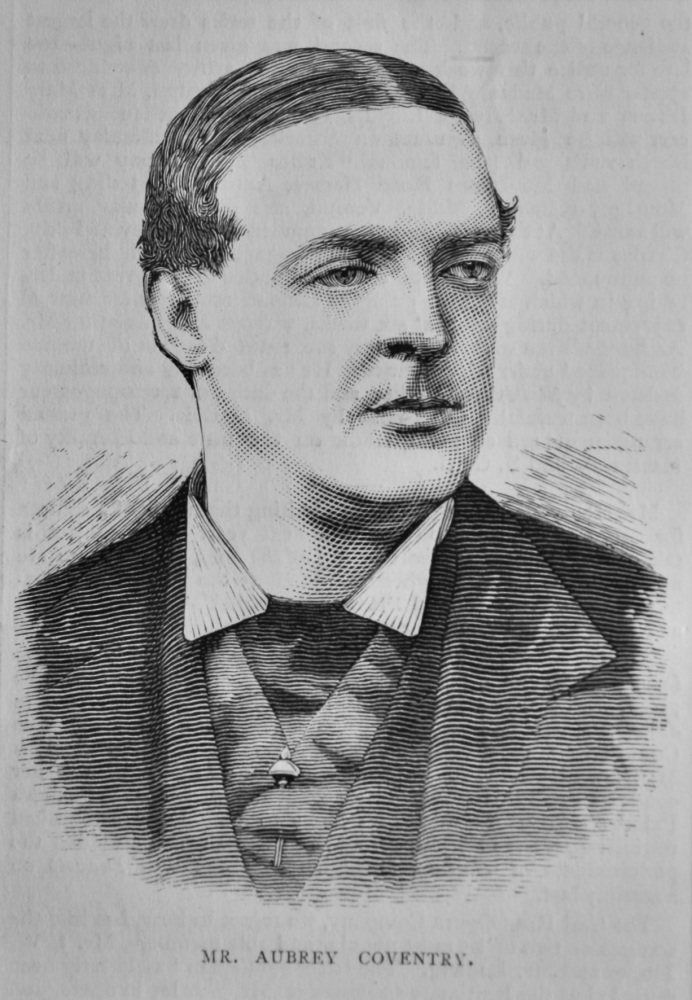 Mr. Aubrey Coventry. (Marksman)  1878.