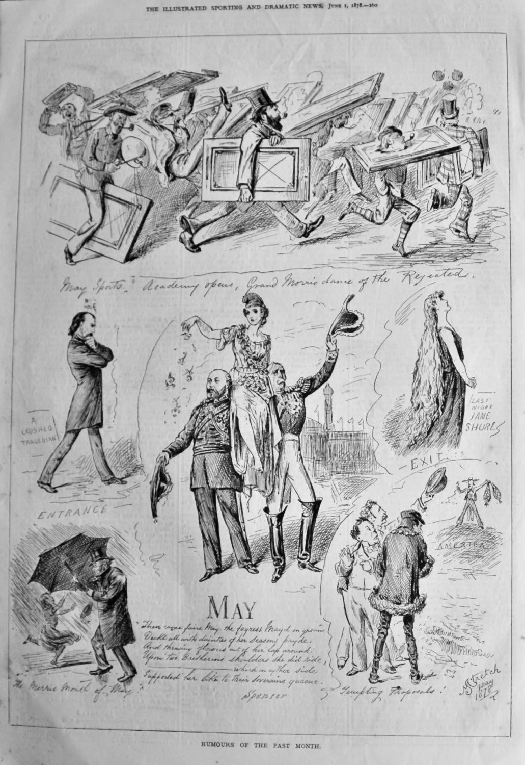 Humours of the Past Month.  May 1878.
