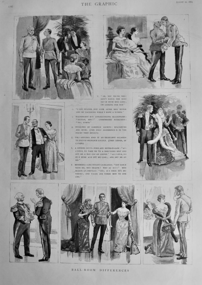 Ball-Room Differences.  1889.