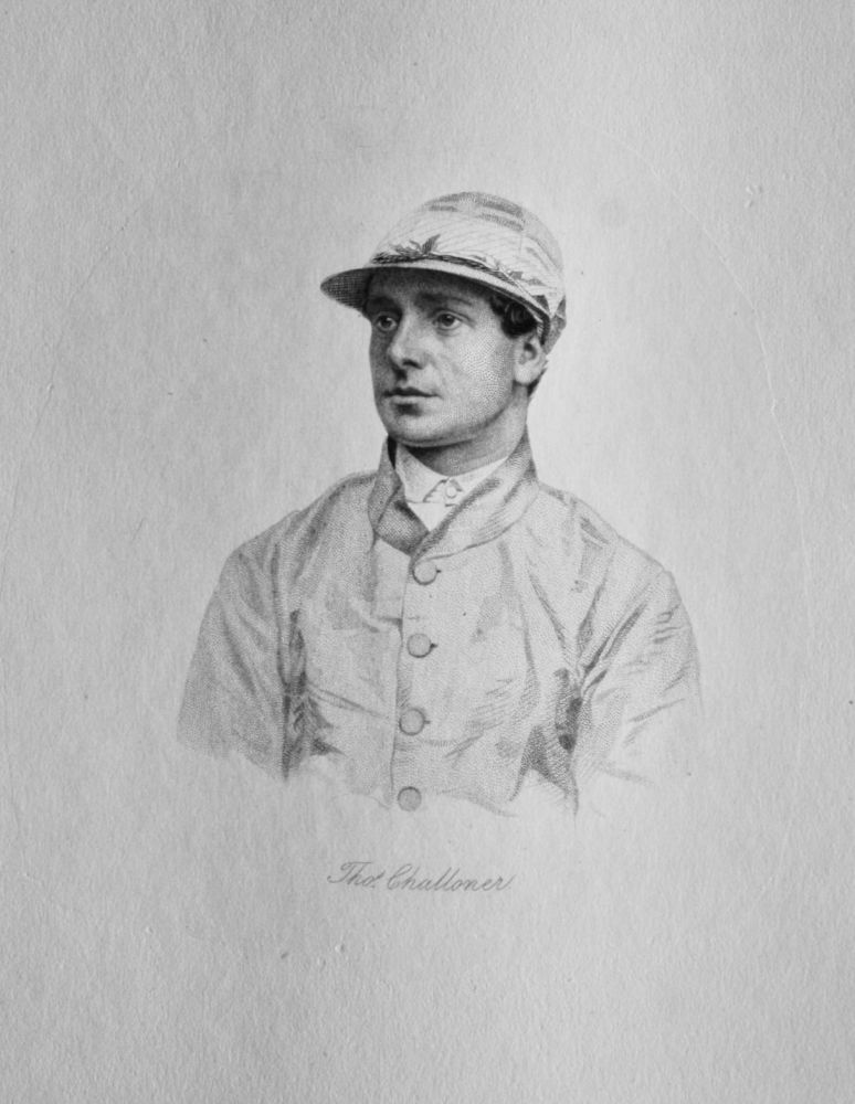 Thomas Chaloner. (Jockey)  1908.