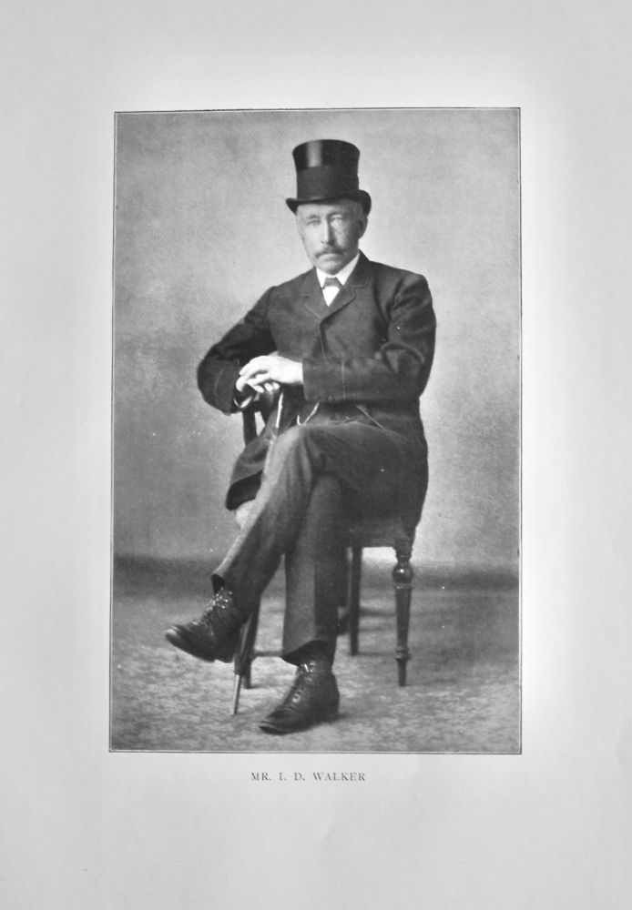 Mr. Isaac Donnithorne Walker.   (Cricketer)  1908.