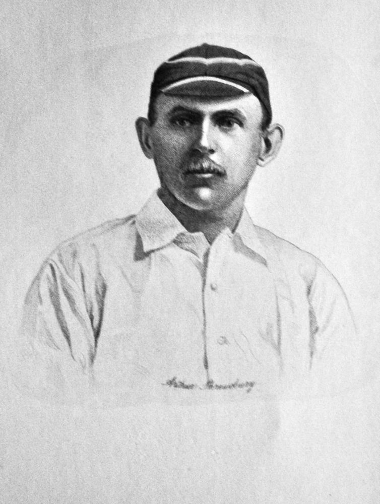 Arthur Shrewsbury.  (Cricket)  1908.