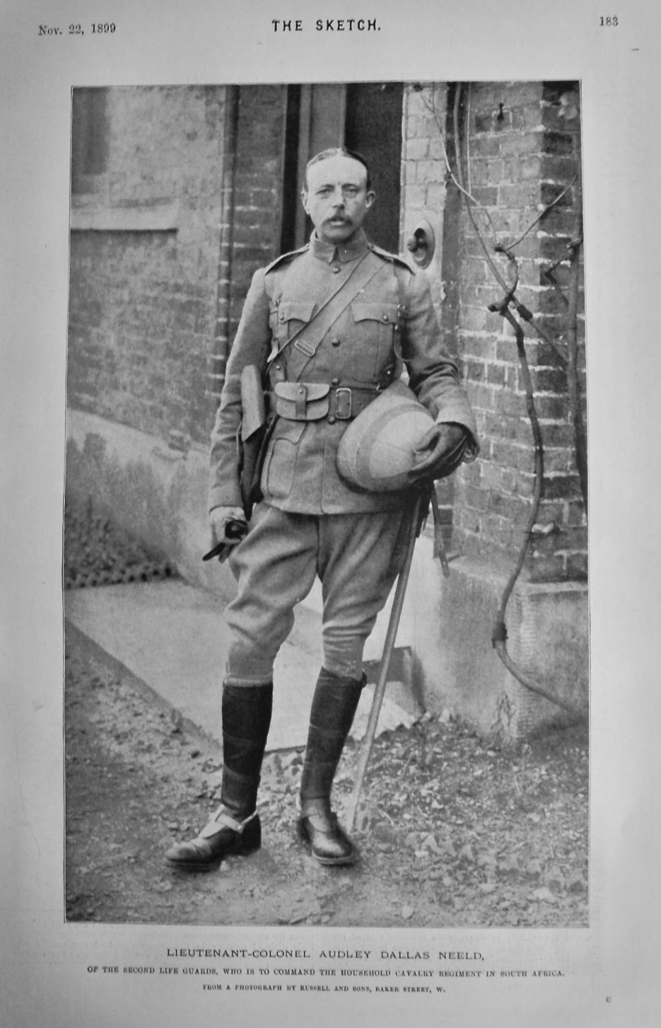 Lieutenant-Colonel Audley Dallas Neeld.  1899.