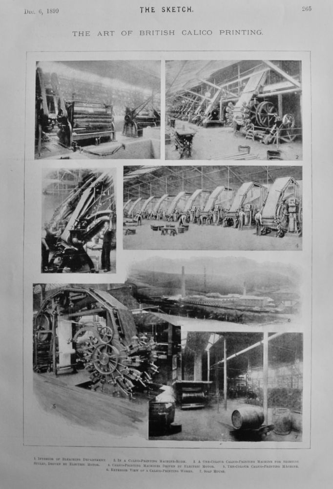 The Art of British Calico Printing.  1899.