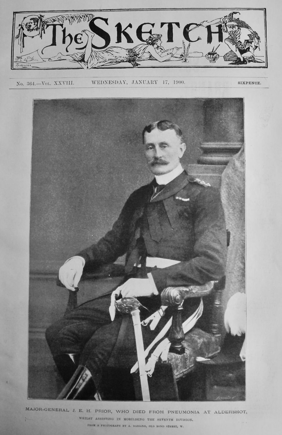 Major-General J. E. H. Prior, who died from 