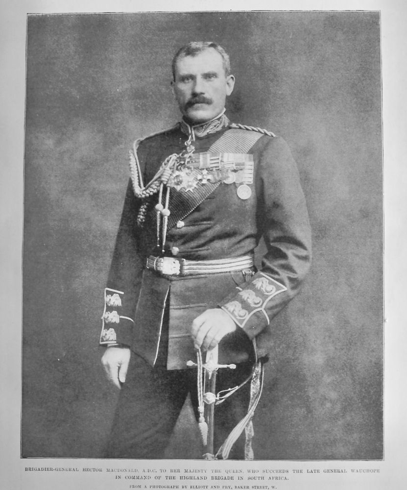 Brigadier-General Hector Macdonald.  1899.
