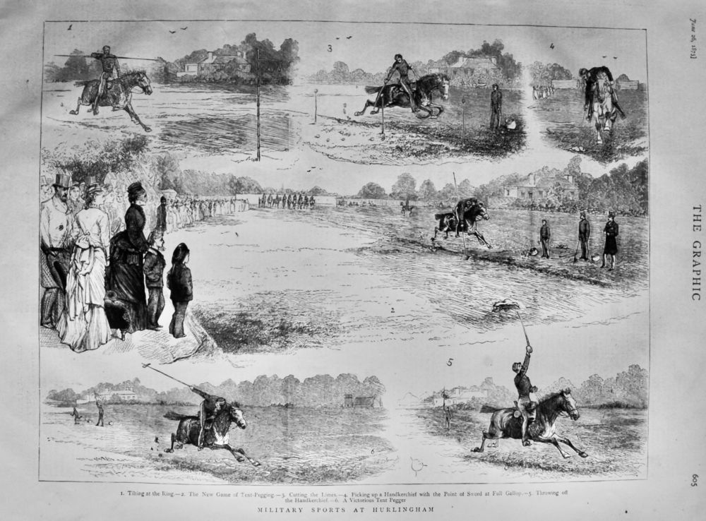 Military Sports at Hurlingham.  1875.
