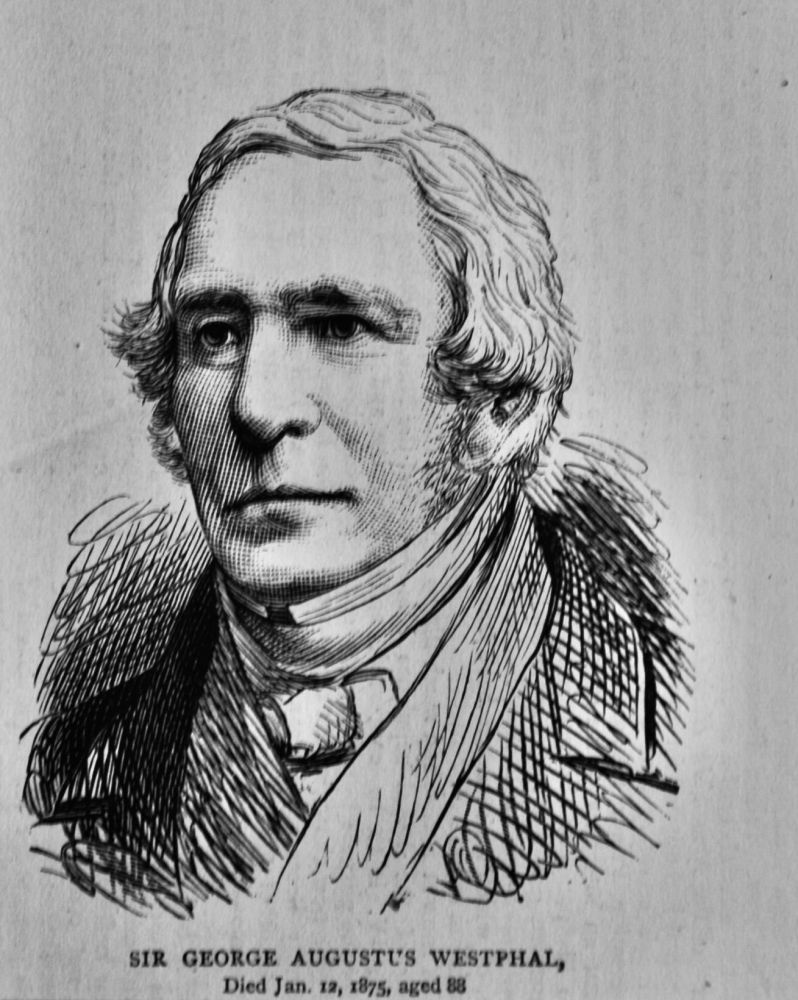 Sir George Augustus Westphal.  1875.